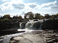 The Sioux Falls: The namesake of the city of Sioux Falls at Falls Park